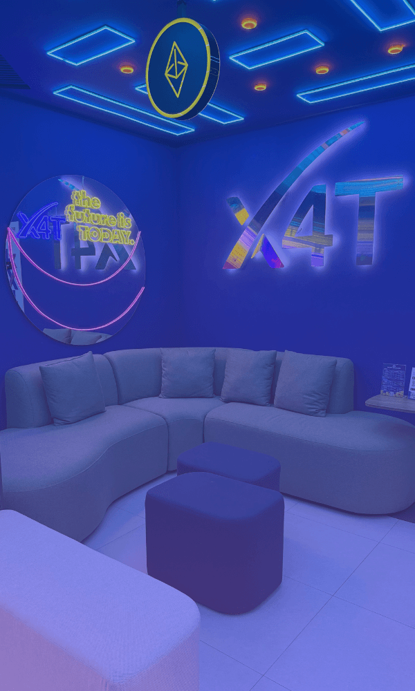 X4T Office in Asunción, Paraguay - Innovation lab showcasing latest crypto trading technologies