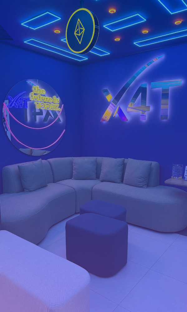 X4T Office in Asunción, Paraguay - Innovation lab showcasing latest crypto trading technologies